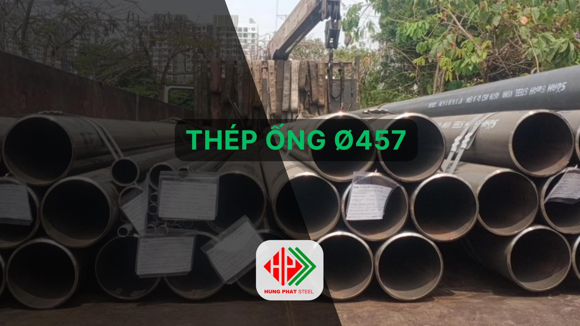 ống thép đen phi 457