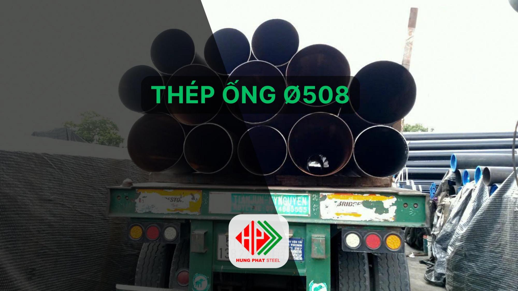 Thép ống tròn phi 508