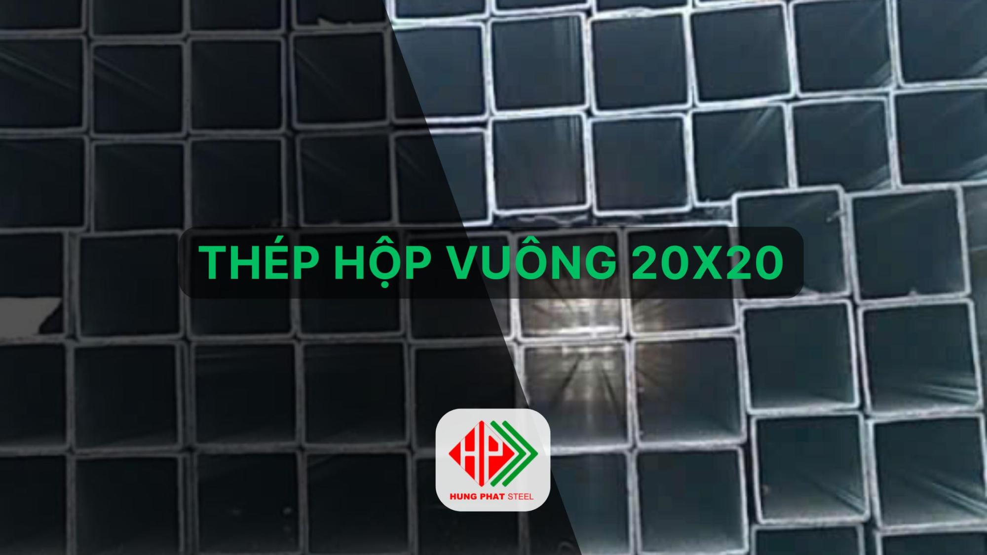 thép hộp vuông 20x20