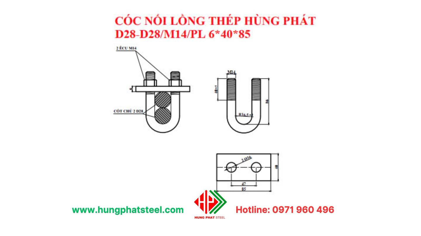 cóc nối M14-D28-D28