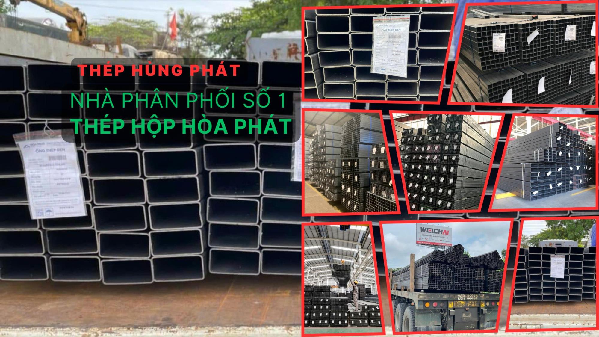 Thép hộp đen hòa phát