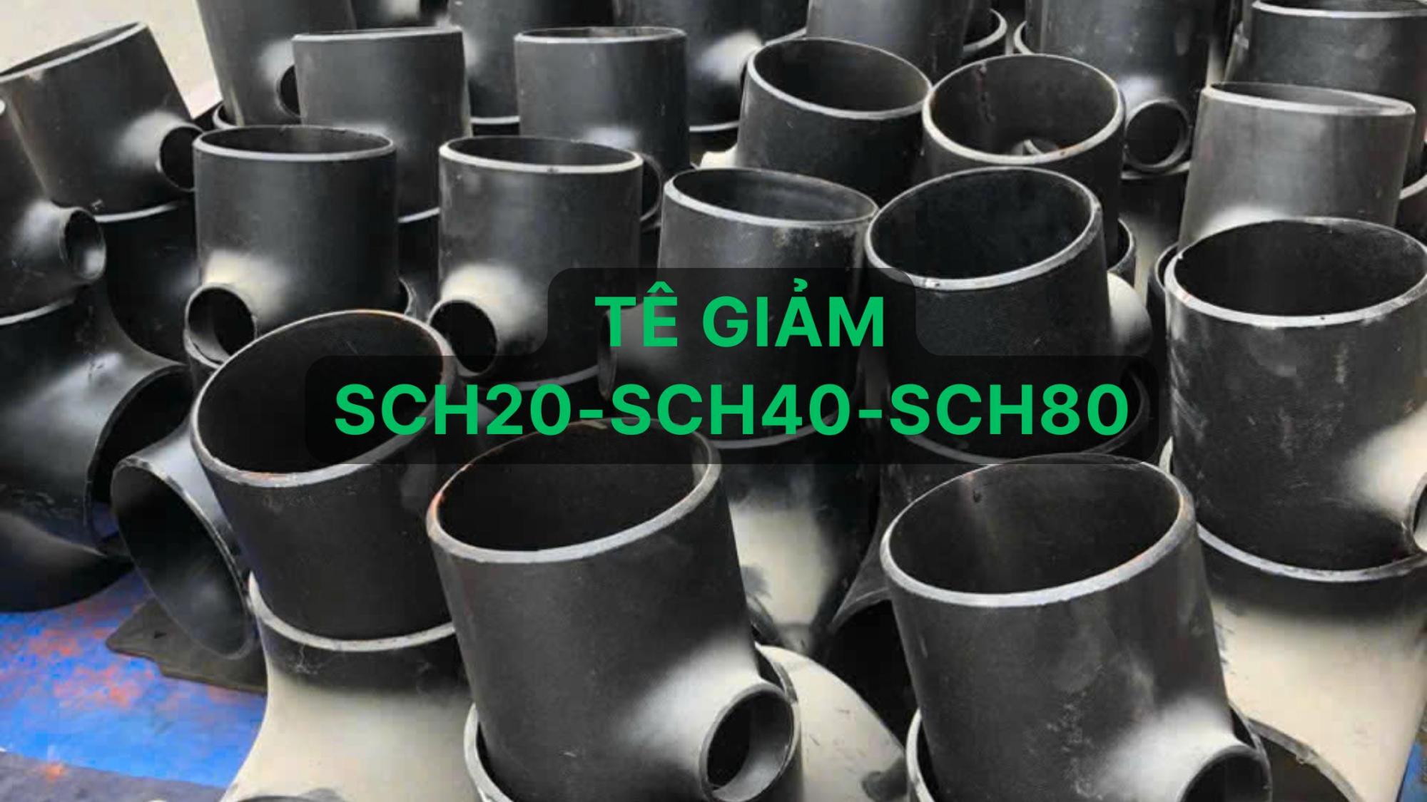 Tê hàn giảm SCH20 SCH40 SCH80