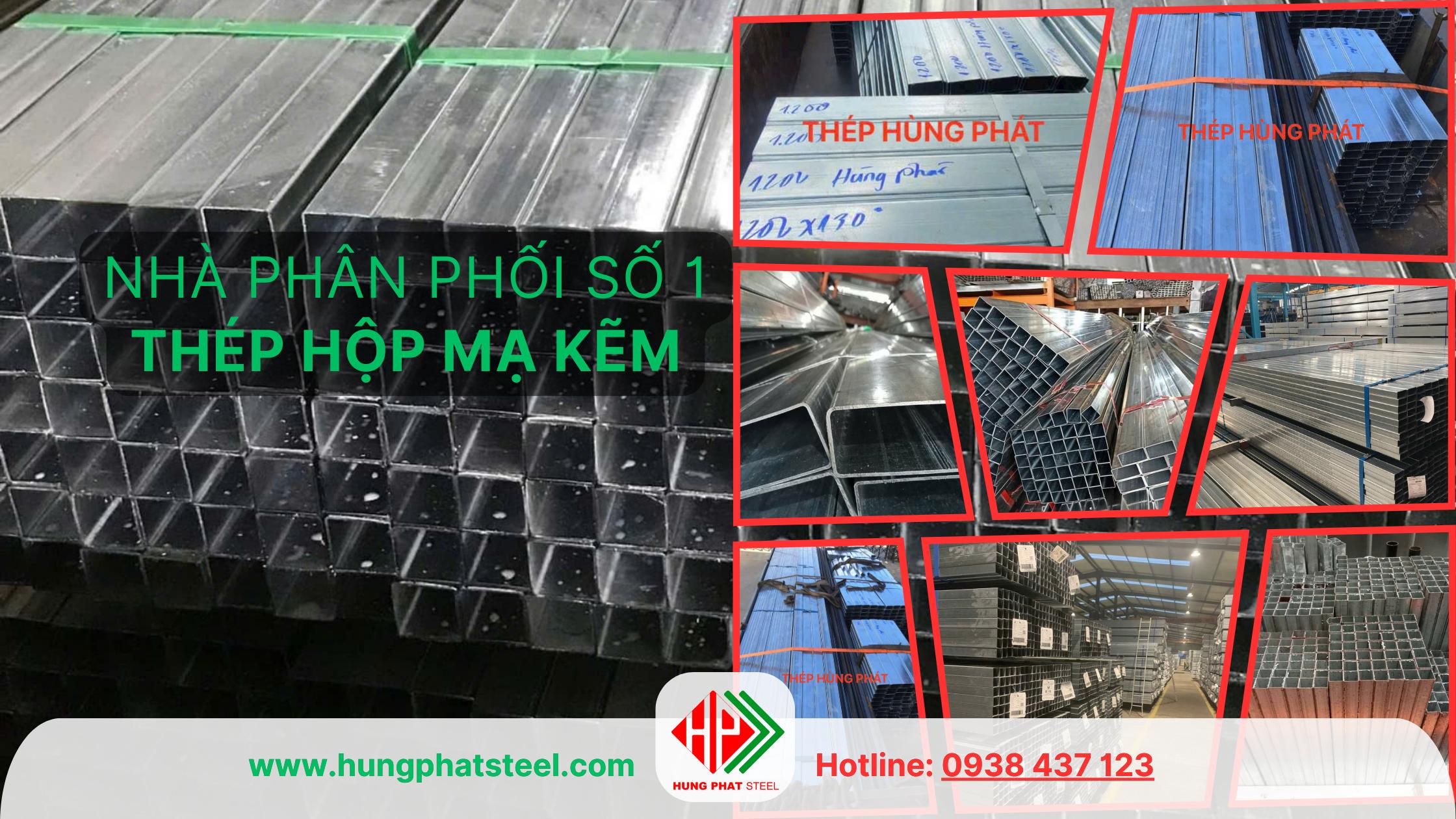 Thép hộp mạ kẽm