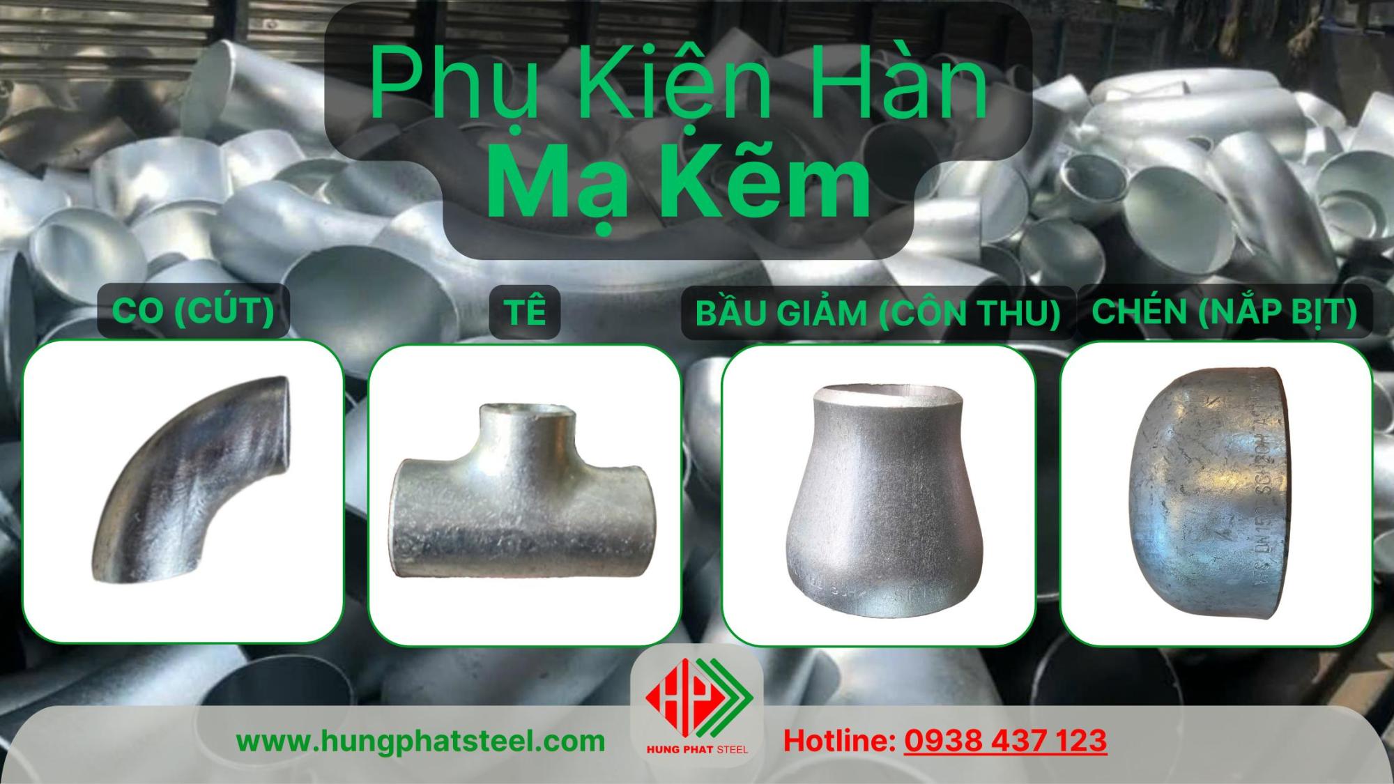 Phụ kiện hàn mạ kẽm