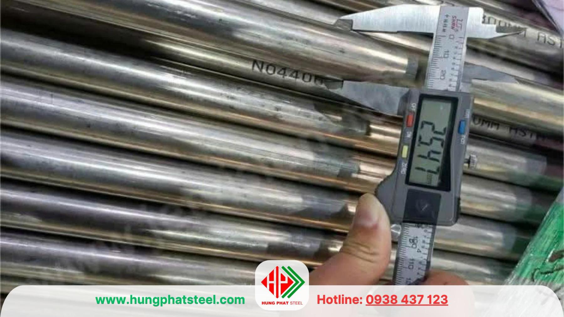 Ống inox 304 phi 25