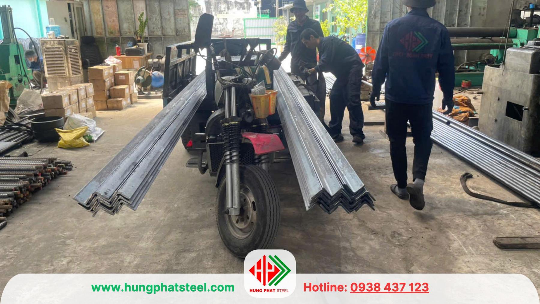 Thép hình V50 5ly tại Thép Hùng Phát